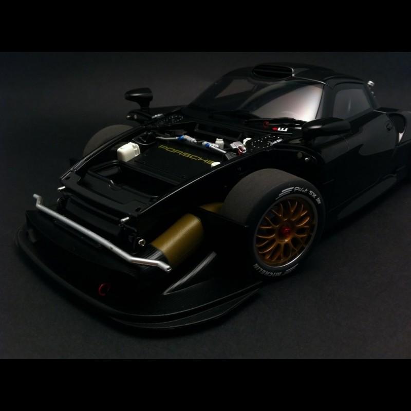 Porsche 911 GT1 1997 black 1/18 Autoart 89770