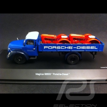 Magirus S6500 transporteur Porsche Diesel 1/43 Schuco 450316700