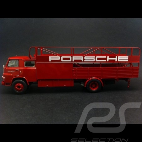 MAN Porsche Renntransporter 1/43 Schuco 450894400