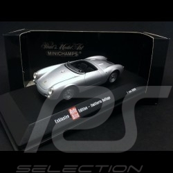 Porsche 550 Spyder argent Edition Auto Bild 1/43 Minichamps 433066034