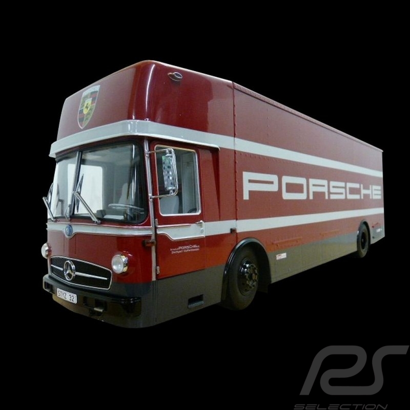 Mercedes Benz O 317 race truck Porsche Motorsport 1/18 Schuco 450032300