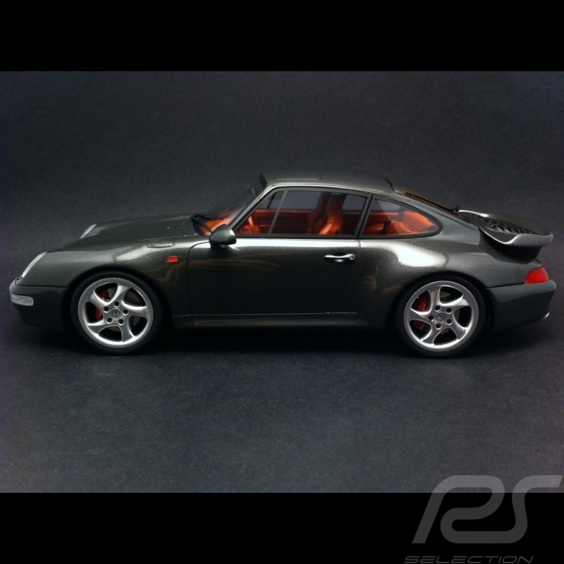 Porsche 993 Turbo gris 1/18 GT Spirit GT051