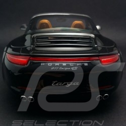 Porsche 991 Targa 4S black 1/18 GT Spirit ZM012