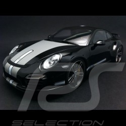 Porsche 991 Turbo S Techart black 1/18 GT Spirit ZM025