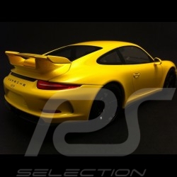 Porsche 991 GT3 2013 jaune 1/18 Minichamps 110062721