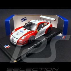 Porsche 997 GT3 Cup RGT Rallye de France 2014 N° 92 1/43 Spark SF087
