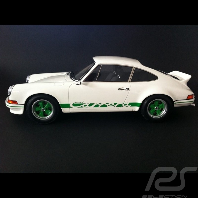 Porsche 911 2.7 Carrera RS 1973 white / green 1/12 GT Spirit GT004CS