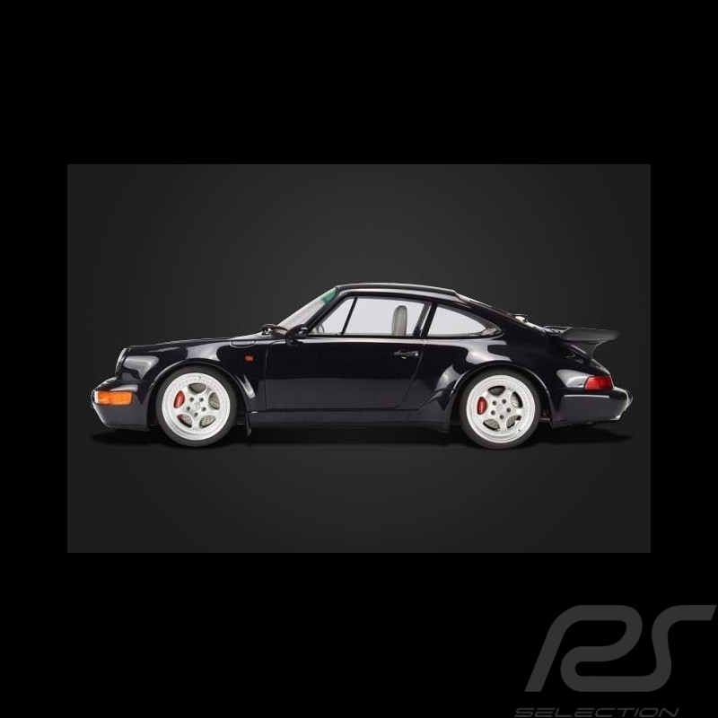 Porsche 964 Turbo 3.6 1993 bleu 1/12 GT Spirit GT009ZM