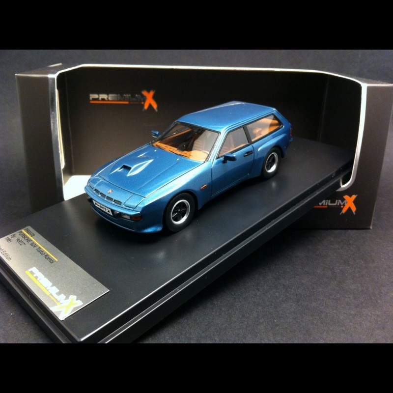 Porsche 924 Turbo break 1981 blue 1/43 PremiumX PR0378