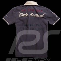 Herren Polo-shirt "Little Bastard" n° 130 grau