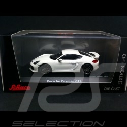 Porsche Cayman GT4 white 1/43 Schuco 450759200