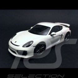 Porsche Cayman GT4 blanc 1/43 Schuco 450759200