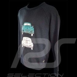 Sweat shirt Porsche 356  long-sleeve navy blue - men