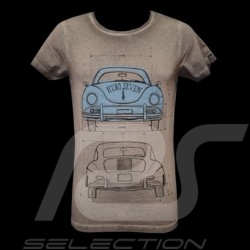 T-Shirt Herren Porsche 356 grau 