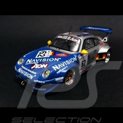 Porsche 911 typ 993 GT2 Le Mans 1999 Navision n° 62 1/43 Spark S4181