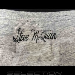 T-Shirt Herren Steve McQueen profil grau T-Shirt Herren Steve McQueen profil grau