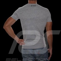 T-Shirt Herren Steve McQueen profil grau T-Shirt Herren Steve McQueen profil grau