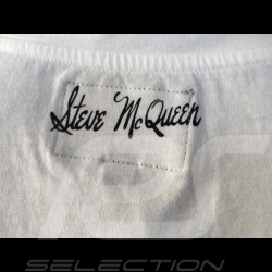 Men’s T-shirt  Steve McQueen profile white