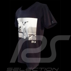 T-Shirt Herren Steve McQueen " Coffee " schwarz T-Shirt Herren Steve McQueen " Coffee " schwarz