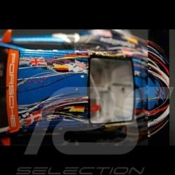Porsche 997 GT3 RSR Le Mans 2011 Flying Lizard n° 81 1/43 Spark S3423