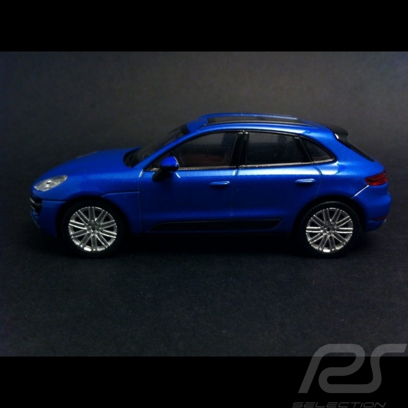 Porsche Macan Turbo 2015 blau 1/43 Welly MAP01995015 Porsche Macan Turbo 2015 blau 1/43 Welly MAP01995015