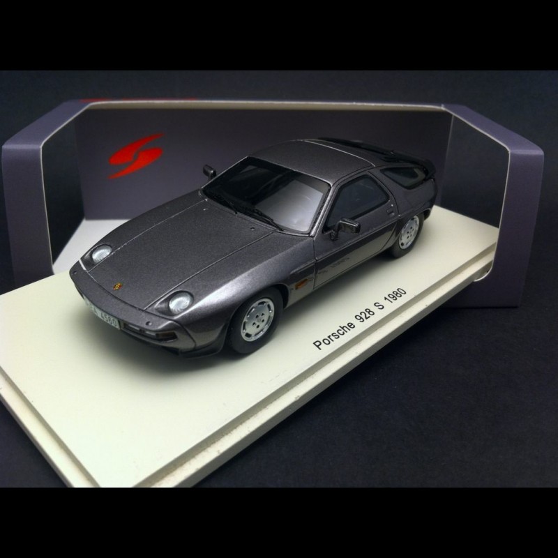 Porsche 928 S 1980 grey 1/43 Spark S1374