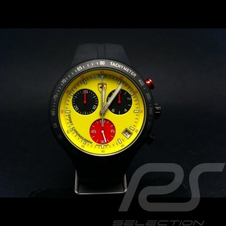 Montre Ferrari Pit Crew Chrono jaune 270005916