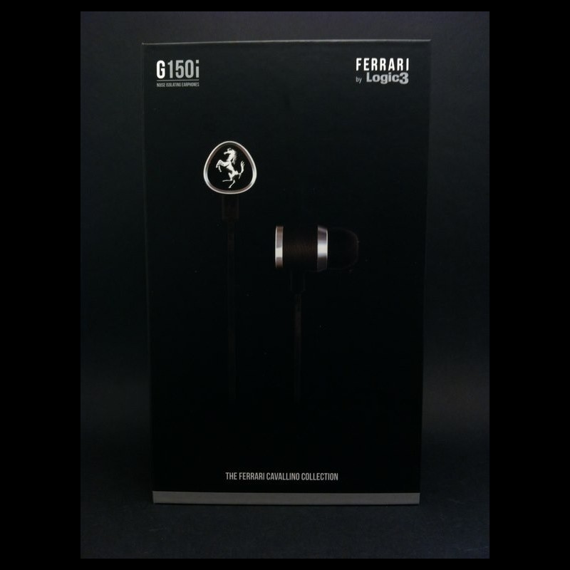Earphones Ferrari by Logic3 G150i black 1LFE012K