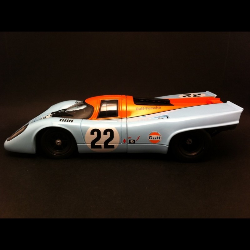 Porsche 917 K Le Mans 1970 Gulf n° 22 1/18 Norev 187580H