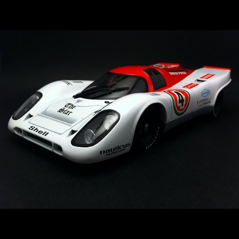 Porsche 917 K #2 9H Kyalami 1970 - Jaune - Échelle 1/18 Norev 187581 - Occasion état Neuf