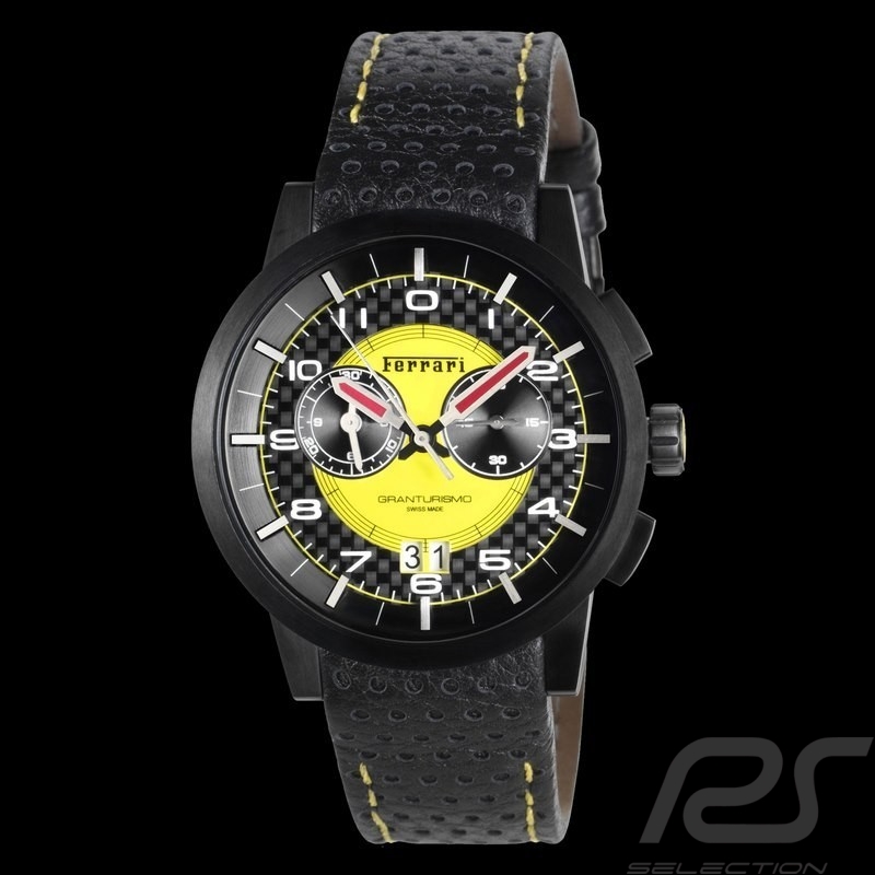 Montre Ferrari Granturismo Chrono jaune 270033669