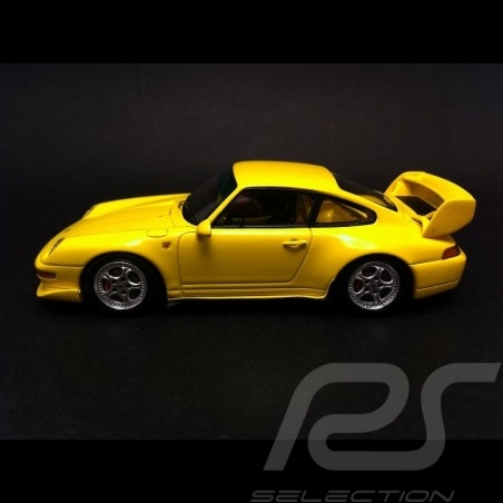 Porsche 911 type 993 RS Club Sport 1995 Speed yellow 1/43 Spark S4194