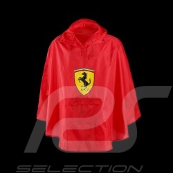 Poncho Regenjacke Ferrari rot 
