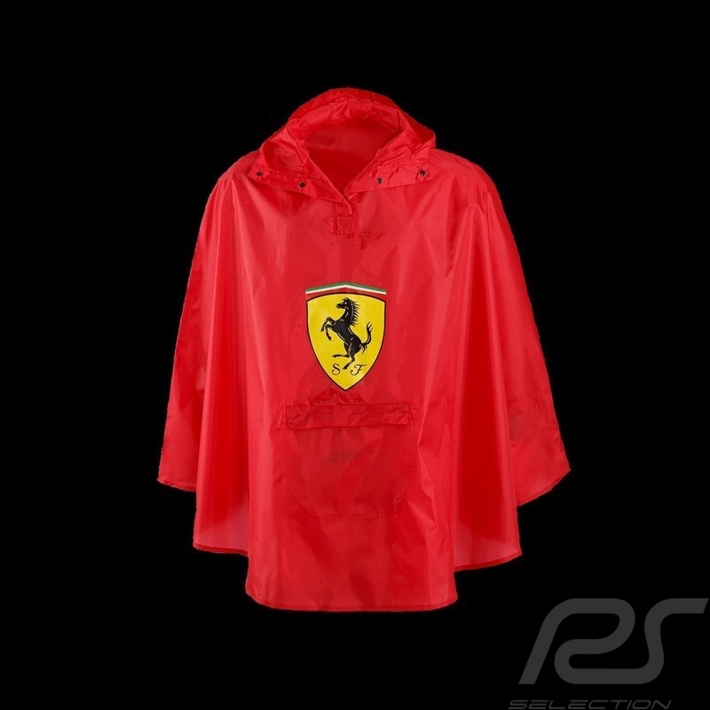 Ferrari Poncho Raincoat Regenjacke 