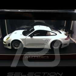 Porsche 911 997 GT3 RSR 2010 blanche 1/18 Autoart 81073