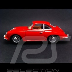 Porsche 356 B Coupé 1961 rouge 1/24 Burago 22079