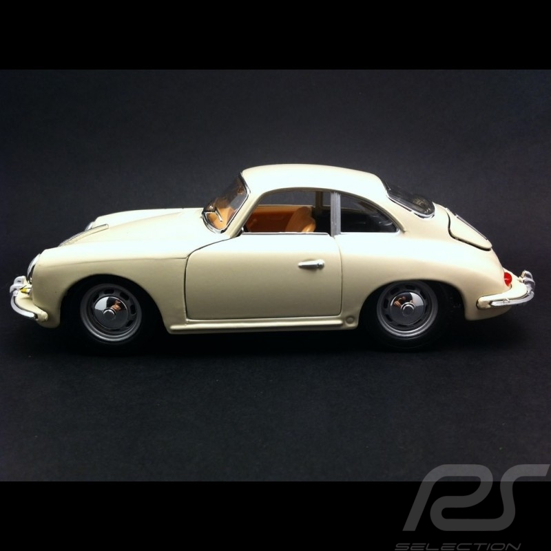 Porsche 356 B Coupé 1961 beige 1/24 Burago 22079 Porsche 356 B Coupé 1961 beige 1/24 Burago 22079