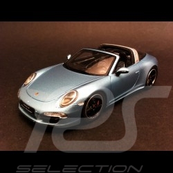 Porsche 991 Targa 4 S " 30 ans Porsche Italie " 2015 bleu 1/43 Spark WAX02020011