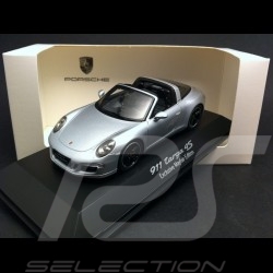 Porsche 911 991 Targa 4 S " Grande Bretagne Mayfair " 2015 gris 1/43 Spark WAX02020007