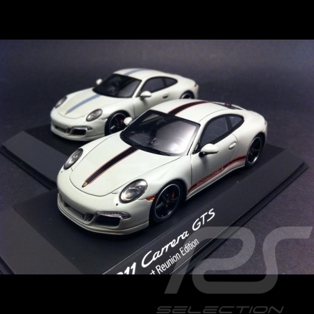 Porsche 911 991 Carrera GTS Reunion 5 USA 2015 gris 1/43 Spark WAX02020023