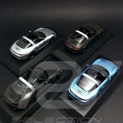Quatuor Porsche 991 Targa 4 S Editions Nationales Exclusives 1/43 Spark