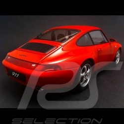 Porsche 993 Carrera red 1995 1/18 Autoart 78132