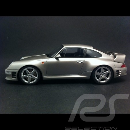Porsche 911 type 993 RUF CTR2 1997 grey 1/18 GT SPIRIT GT080