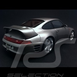 Porsche 911 type 993 RUF CTR2 1997 grey 1/18 GT SPIRIT GT080