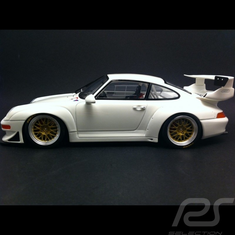 Porsche 993 GT2 Evo 1998 blanche 1/18 GT Spirit GT075