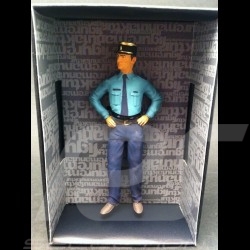 Flic 1/18 figurine policier French Policeman Polizei französisch diorama 1/18 AE180004