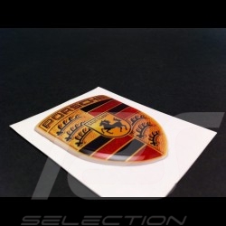 Autocollant 3D Porsche 5.5 x 4.2 cm Crest 3D sticker Wappen Aufkleber