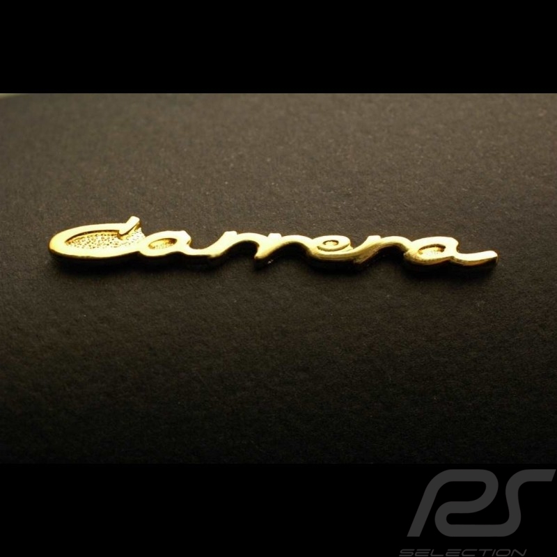 Crest button Porsche Carrera gold Crest button Porsche Carrera gold