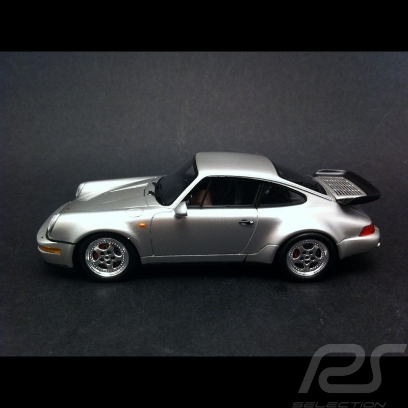 Porsche 911 type 964 Turbo 3.6 1993 grau 1/43 Spark S4475 Porsche 911 type 964 Turbo 3.6 1993 grau 1/43 Spark S4475
