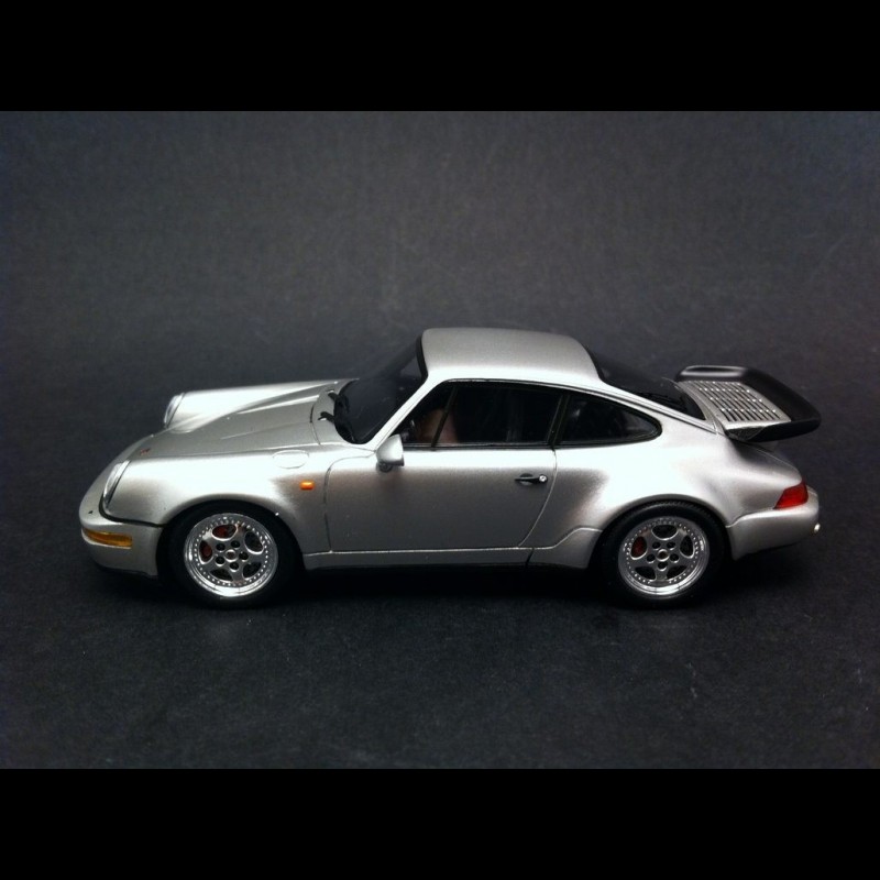Porsche 911 type 964 Turbo 3.6 1993 grau 1/43 Spark S4475
